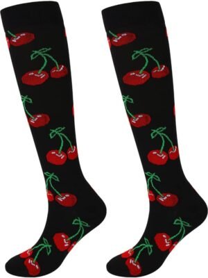 Socks for Women Knee High Socks for Running Nurses Pregnant Women Work Support Travel Flight Sports