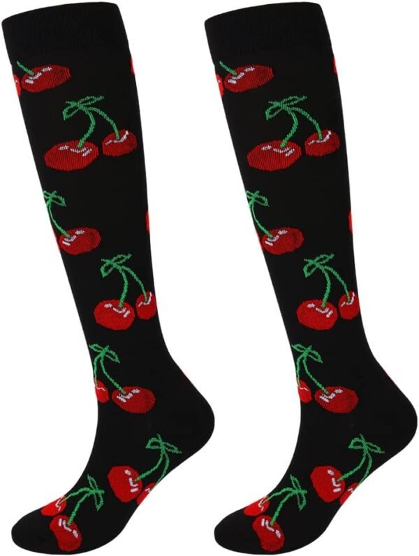 Socks for Women Knee High Socks for Running Nurses Pregnant Women Work Support Travel Flight Sports