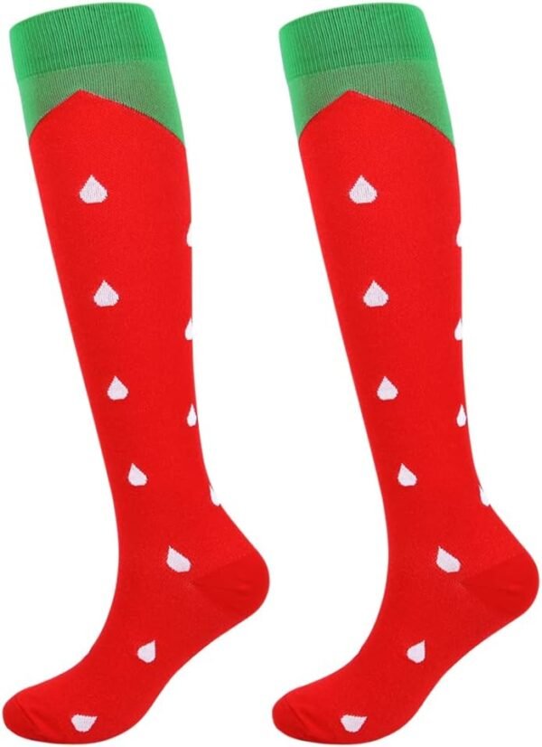 Socks for Women Knee High Socks for Running Nurses Pregnant Women Work Support Travel Flight Sports