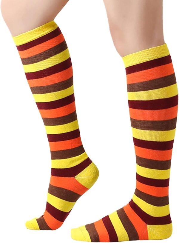 Funny Chicken Leg Tukey Socks for Thanksgiving Women Chicken Turkey Socks Happy Turkey Day Gifts