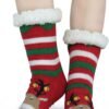 Slipper Socks for Women with Gripper - Winter Non Slip Thick Fuzzy Socks - Warm Cozy Christmas Gift