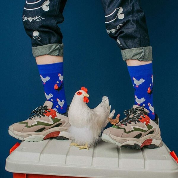 61XjFQCtOwL._AC_SL1000 Mens Funny Pattern Dress Socks Crazy Design Cotton Socks Novelty Gifts for Men