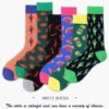 61o-P1gIUmL._AC_SL1000 Mens Funny Pattern Dress Socks Crazy Design Cotton Socks Novelty Gifts for Men
