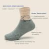 719mffPhPmL._AC_SL1500 Boys Cotton Crew Socks Kids Seamless Toe Socks Colorful Quarter Socks 6 Pack