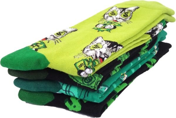 71YR-GWV_rL._AC_SL1500 Mens Funny Patterned Dress Socks Novelty Crazy Design Cotton Socks Gift for Him