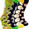 Mens Funny Pattern Dress Socks Crazy Design Cotton Socks Novelty Gifts for Men