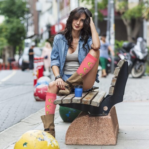 Socks for Women Knee High Socks for Running Nurses Pregnant Women Work Support Travel Flight Sports