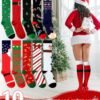 10 Pairs Funny Christmas Compression Socks for Women Men Holiday Gift for Nurses Running Travel Pregnancy