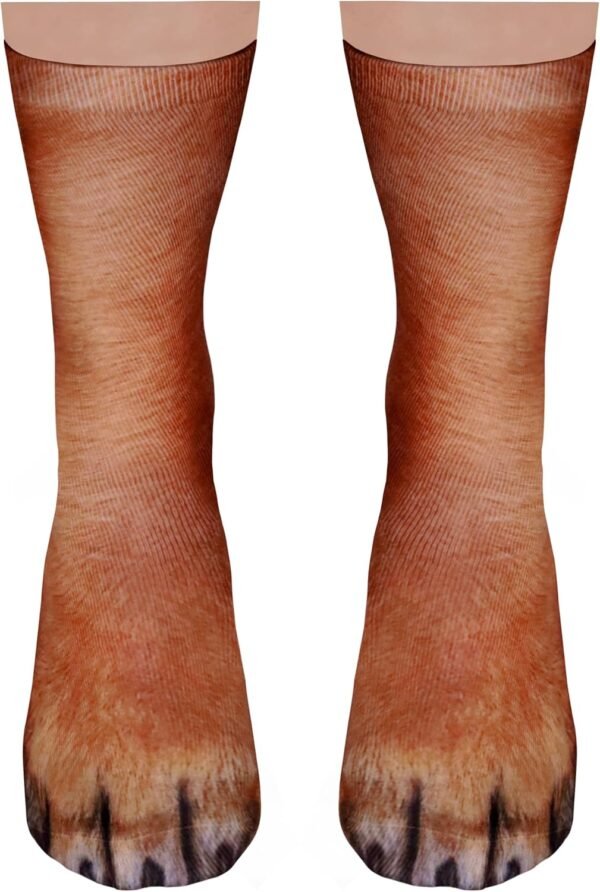 Funny Animal Feet Paw Socks Gag Gifts Christmas Stocking Stuffers