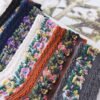 81Ye0ZdULDL._AC_SL1500 5 Pairs Women's Floral Design Vintage Crew Socks Ethnic Jacquard Knit Set, Red, Grey, Blue, White, Black