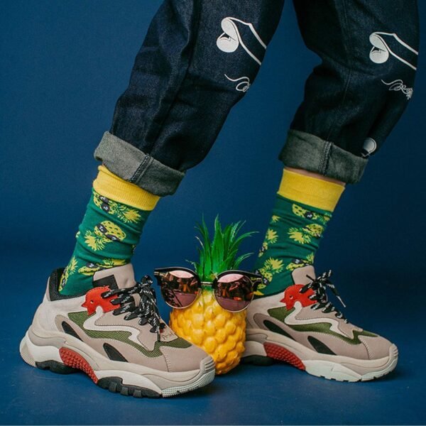 81rxjjR00cL._AC_SL1500 Mens Funny Pattern Dress Socks Crazy Design Cotton Socks Novelty Gifts for Men