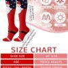 10 Pairs Funny Christmas Compression Socks for Women Men Holiday Gift for Nurses Running Travel Pregnancy