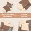 81y0_PF372L._AC_SL1500 Boys Cotton Crew Socks Kids Seamless Toe Socks Colorful Quarter Socks 6 Pack