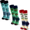 Ski Socks Kids Boys Winter Warm Snowboarding Socks for Boys Girls Thick Thermal Skating Socks 3 Pack