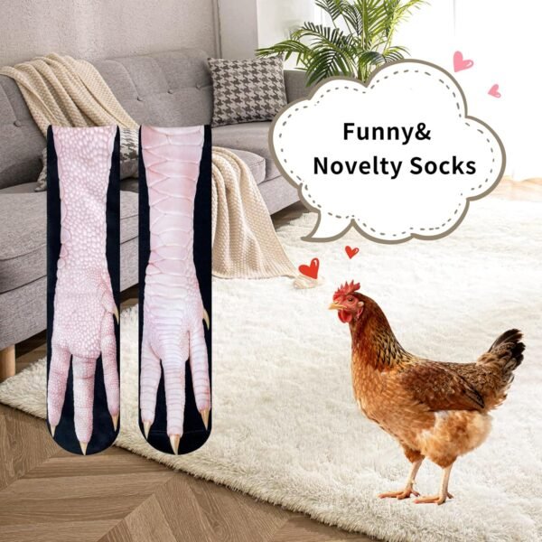 3D Animal Paw Socks Gag Gifts Christmas Stocking Stuffers for Women Men Teen