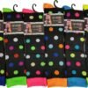 6 Pairs Women's Fancy Design Multi Colorful Patterned Knee High Socks